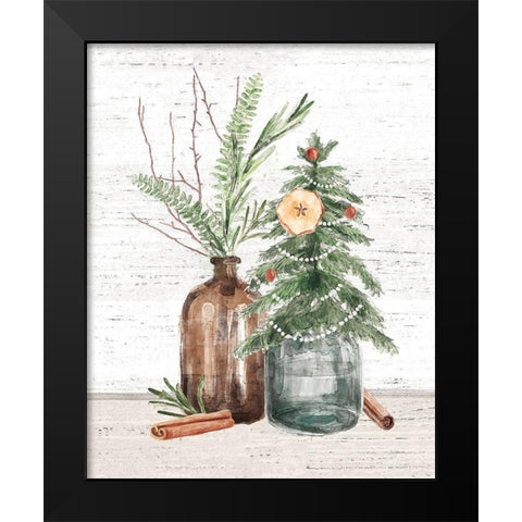 Seasonal Market III No Orange Black Modern Wood Framed Art Print by Urban, Mary