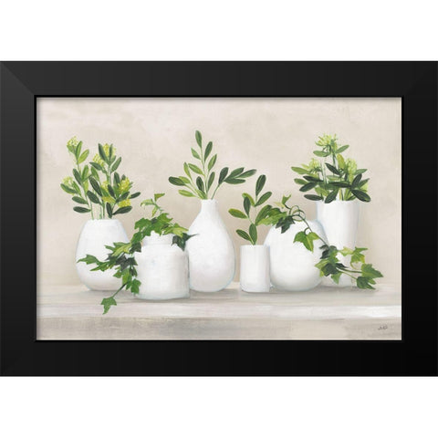 Plant Life IV Black Modern Wood Framed Art Print by Purinton, Julia