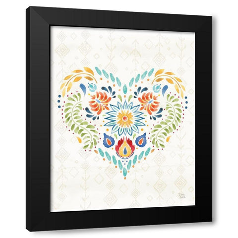 Sweet and Spicy XIV Vertical Black Modern Wood Framed Art Print with Double Matting by June, Dina