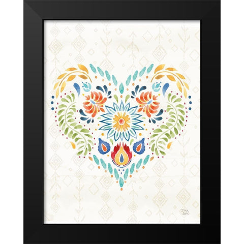 Sweet and Spicy XIV Vertical Black Modern Wood Framed Art Print by June, Dina