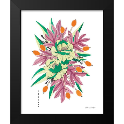 Social Change Black Modern Wood Framed Art Print by Gallagher, Megan