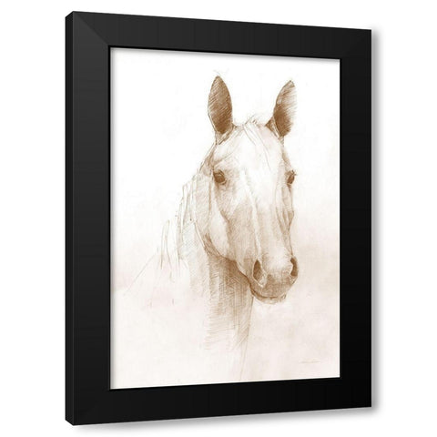 Romeo  Sepia Black Modern Wood Framed Art Print by Tillmon, Avery