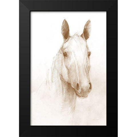 Romeo  Sepia Black Modern Wood Framed Art Print by Tillmon, Avery