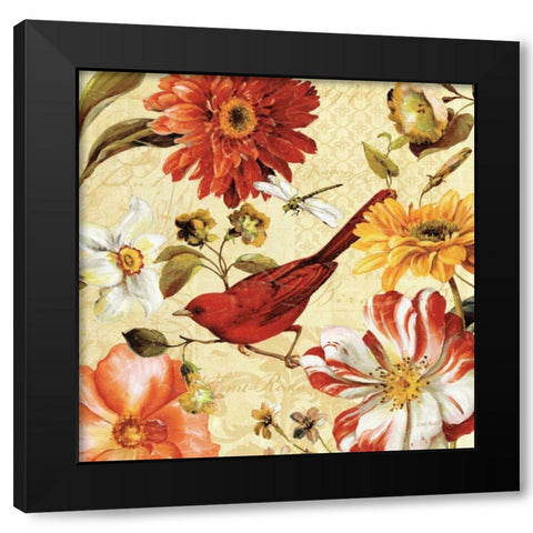 Rainbow Garden Spice III Black Modern Wood Framed Art Print by Audit, Lisa