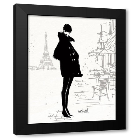 City Style Sketches V Black Modern Wood Framed Art Print by Tavoletti, Anne