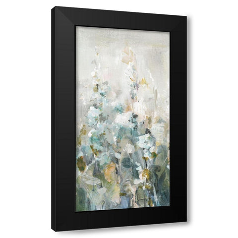 Rustic Garden Neutral IV Black Modern Wood Framed Art Print with Double Matting by Nai, Danhui