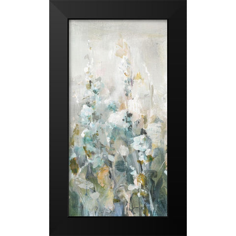 Rustic Garden Neutral IV Black Modern Wood Framed Art Print by Nai, Danhui