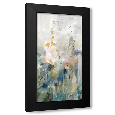 Rustic Garden Neutral VI Black Modern Wood Framed Art Print with Double Matting by Nai, Danhui