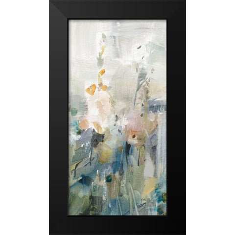 Rustic Garden Neutral VI Black Modern Wood Framed Art Print by Nai, Danhui