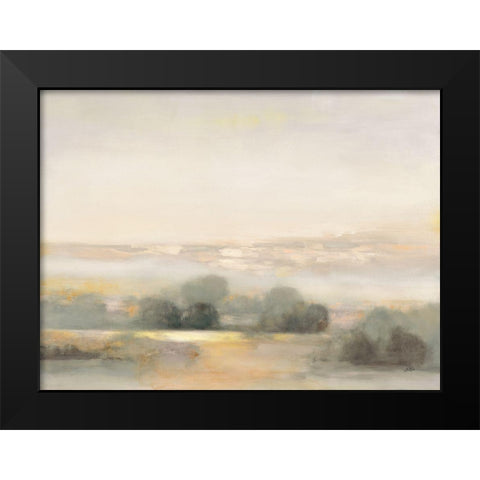 Atmospheric Neutral No Pink Black Modern Wood Framed Art Print by Purinton, Julia
