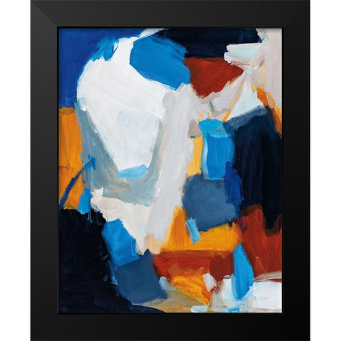 Anything is Possible Gray Black Modern Wood Framed Art Print by Munger, Pamela