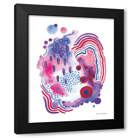 Organic III Black Modern Wood Framed Art Print by Gallagher, Megan