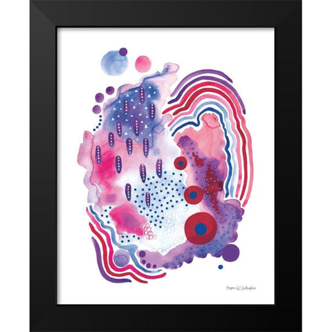 Organic III Black Modern Wood Framed Art Print by Gallagher, Megan