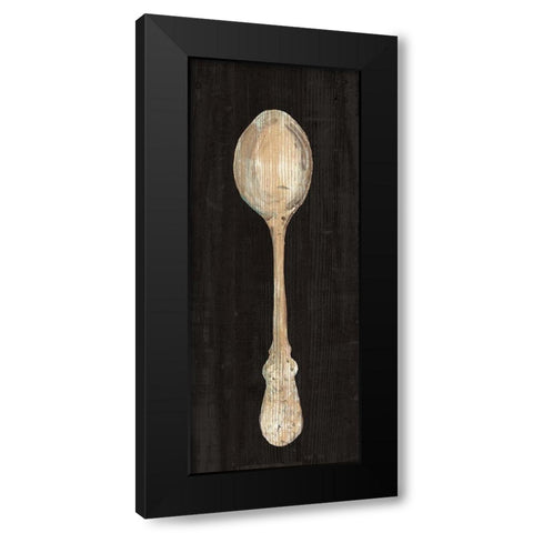 Setting the Table IV Black Modern Wood Framed Art Print with Double Matting by Wild Apple Portfolio