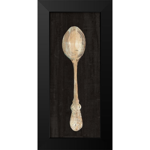 Setting the Table IV Black Modern Wood Framed Art Print by Wild Apple Portfolio