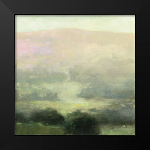 Through the Haze Black Modern Wood Framed Art Print by Purinton, Julia