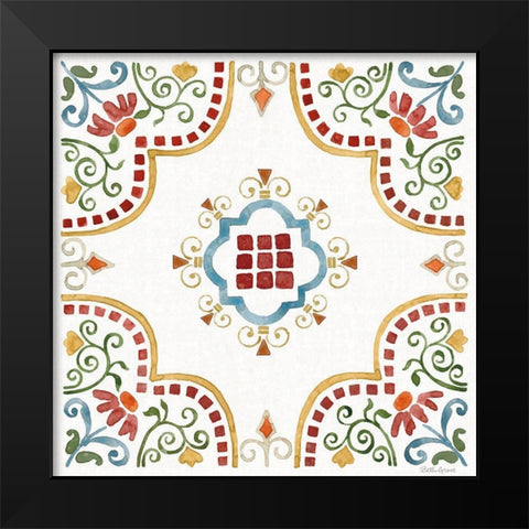 Mediterranean Motif II Black Modern Wood Framed Art Print by Grove, Beth