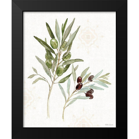 Mediterranean Motif VIII Black Modern Wood Framed Art Print by Grove, Beth