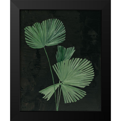 Palm Botanical III Black Black Modern Wood Framed Art Print by Purinton, Julia
