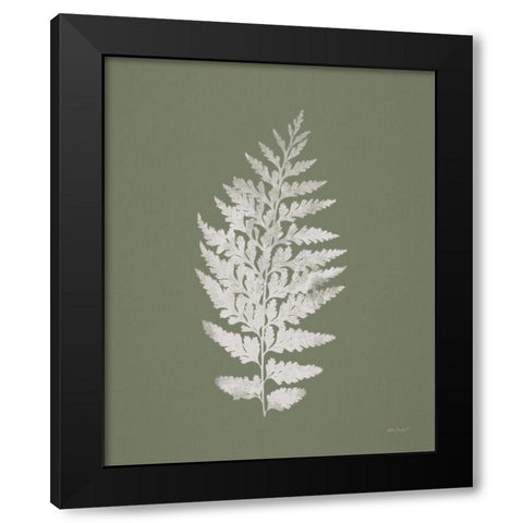 True Green VII Black Modern Wood Framed Art Print by Pertiet, Katie