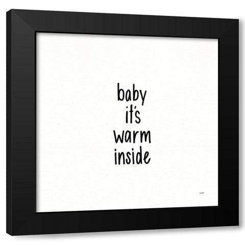 Beautiful Chaos VI Black Modern Wood Framed Art Print with Double Matting by York, Leah