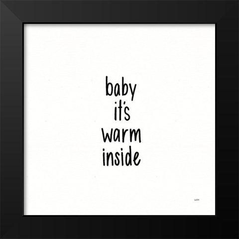 Beautiful Chaos VI Black Modern Wood Framed Art Print by York, Leah