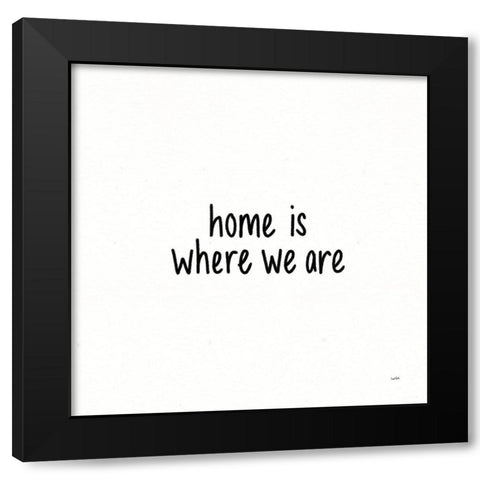 Beautiful Chaos VIII Black Modern Wood Framed Art Print with Double Matting by York, Leah