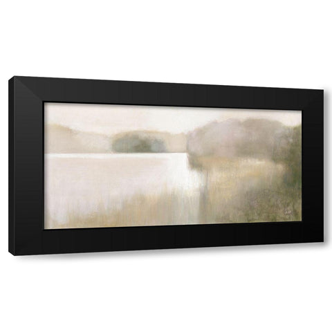 Solitude Meadows Black Modern Wood Framed Art Print by Purinton, Julia