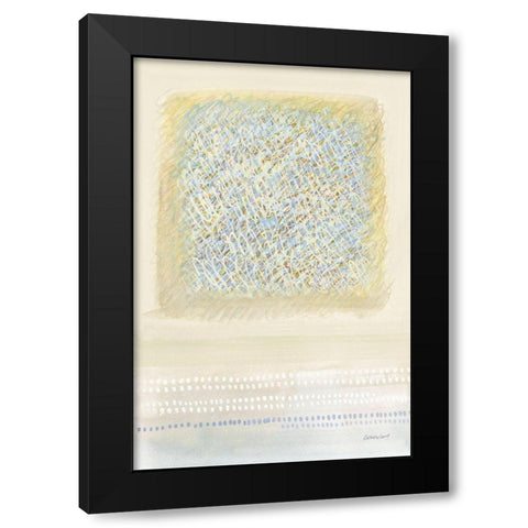 No Signal Black Modern Wood Framed Art Print with Double Matting by Lovell, Kathrine
