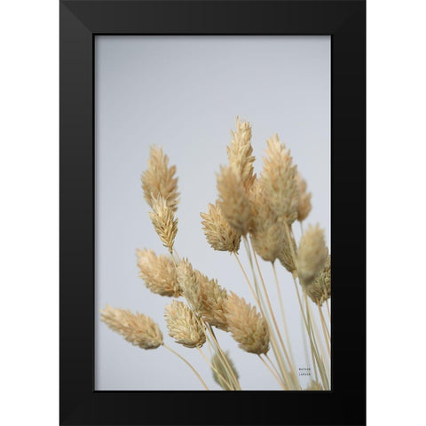 Wistful Black Modern Wood Framed Art Print by Larson, Nathan