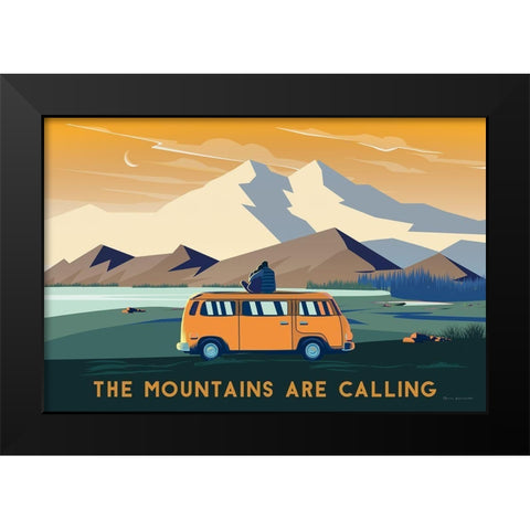 Wild Adventure I Black Modern Wood Framed Art Print by Escalante, Omar