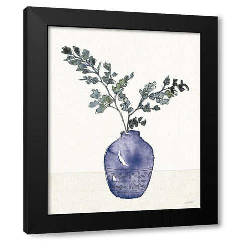 Fresh Farmhouse II Blue Black Modern Wood Framed Art Print by Tavoletti, Anne