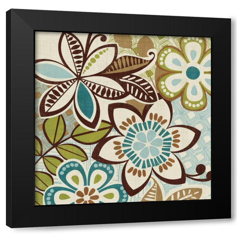 Free Wheelin Green I Black Modern Wood Framed Art Print by Wild Apple Portfolio