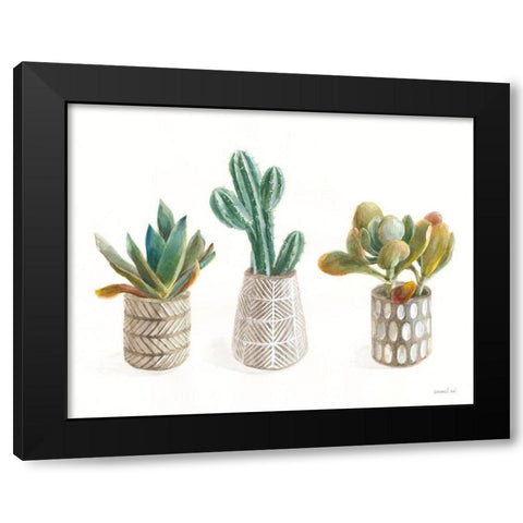 Desert Greenhouse VI Black Modern Wood Framed Art Print by Nai, Danhui