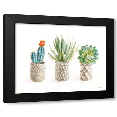 Desert Greenhouse VIII Black Modern Wood Framed Art Print by Nai, Danhui