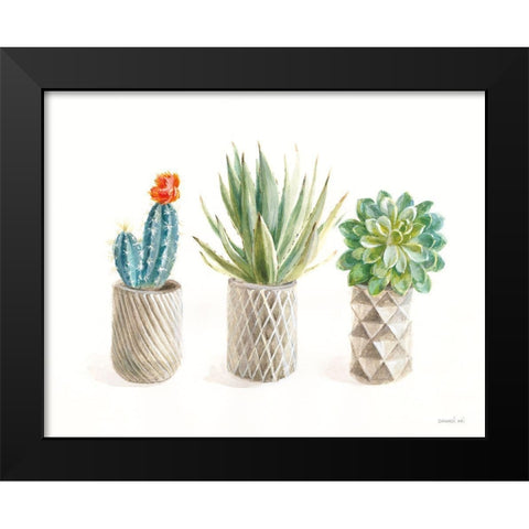 Desert Greenhouse VIII Black Modern Wood Framed Art Print by Nai, Danhui