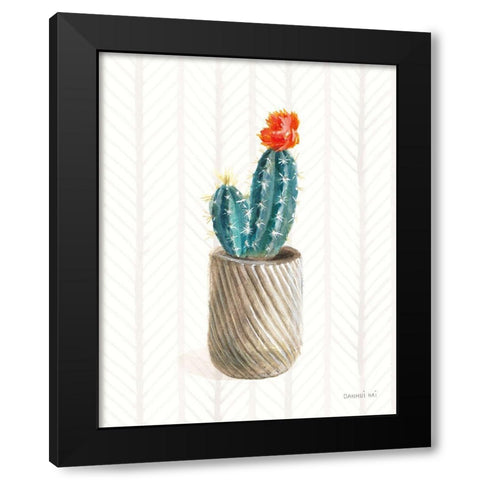 Desert Greenhouse XI Black Modern Wood Framed Art Print with Double Matting by Nai, Danhui