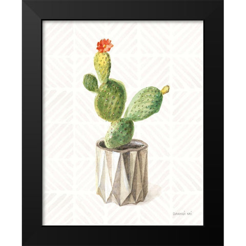 Desert Greenhouse XII Black Modern Wood Framed Art Print by Nai, Danhui