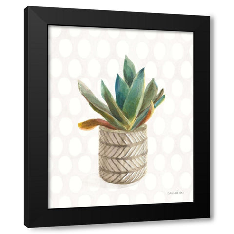 Desert Greenhouse XIII Black Modern Wood Framed Art Print by Nai, Danhui