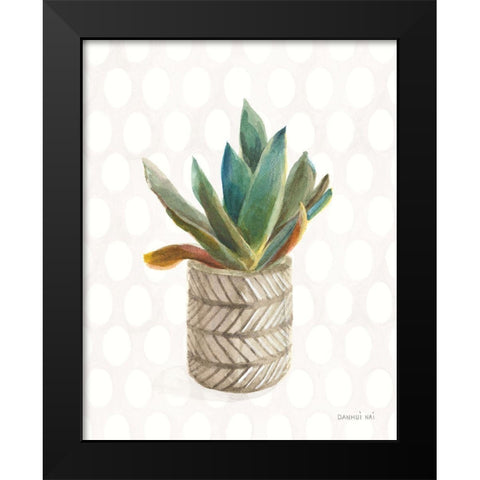 Desert Greenhouse XIII Black Modern Wood Framed Art Print by Nai, Danhui