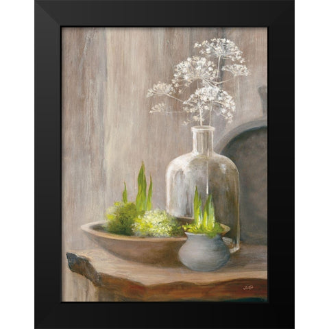 Rustic Elegance III Black Modern Wood Framed Art Print by Purinton, Julia