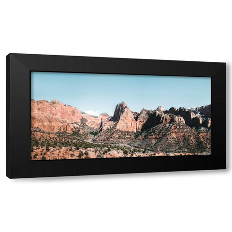 Kolob Canyons II Color Black Modern Wood Framed Art Print by Marshall, Laura