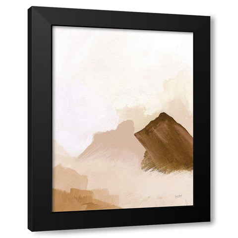 Memories Neutral Black Modern Wood Framed Art Print by Mack, Lynn