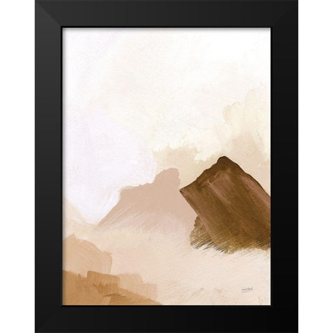 Memories Neutral Black Modern Wood Framed Art Print by Mack, Lynn