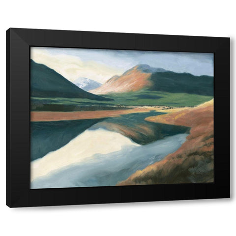 High North Black Modern Wood Framed Art Print with Double Matting by Wiens, James