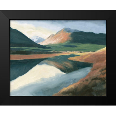 High North Black Modern Wood Framed Art Print by Wiens, James