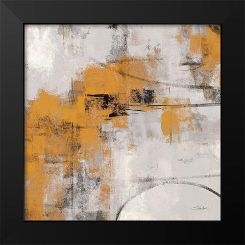 Stone Gardens II Autumn Black Modern Wood Framed Art Print by Vassileva, Silvia