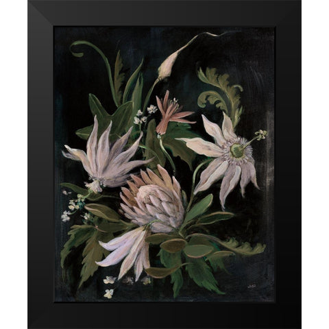 Flower Show I Crop Neutral Black Modern Wood Framed Art Print by Purinton, Julia