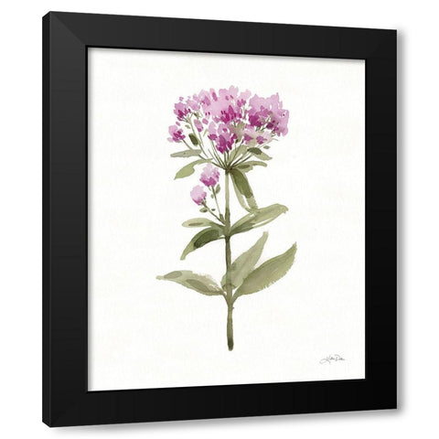 Flowers of the Wild II Black Modern Wood Framed Art Print with Double Matting by Pete, Katrina