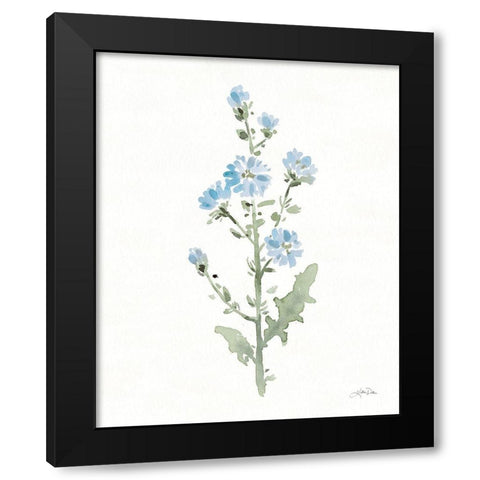 Flowers of the Wild III Black Modern Wood Framed Art Print with Double Matting by Pete, Katrina